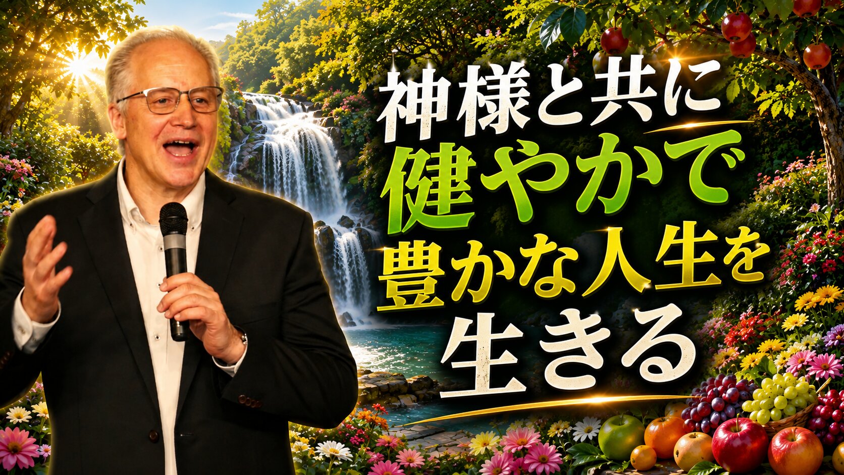神様と共に健やかで豊かな人生を生きる